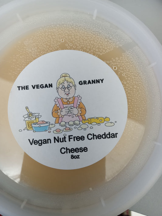 Vegan Nut Free Cheddar Cheese